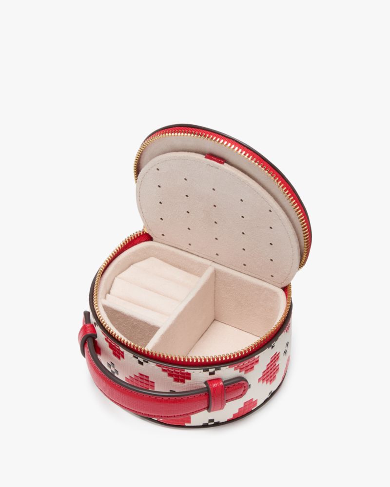 Kate Spade,デヴィン ピクセル ハート ジュエリー ケース,その他小物,