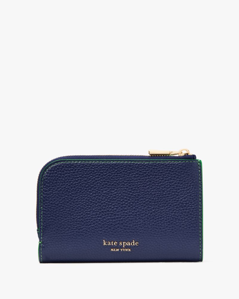 Kate Spade,イン ザ ガーデン コンパクト ウォレット,ミニ財布,パリジャンネイビーマルチ