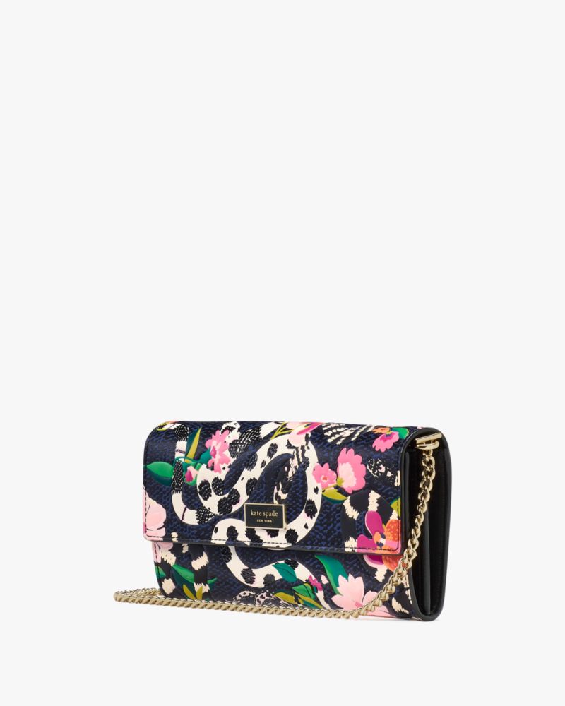 Kate Spade,Sammy Snake Flap Chain Crossbody,