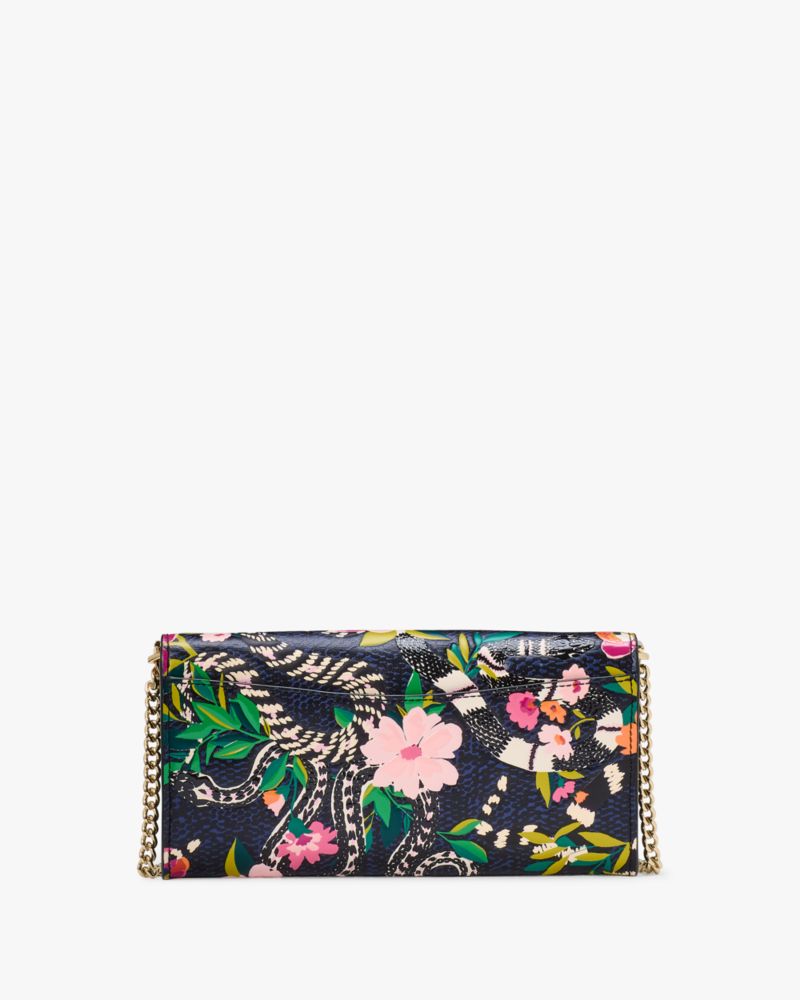 Kate Spade,Sammy Snake Flap Chain Crossbody,