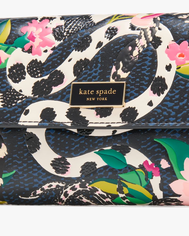 Kate Spade,Sammy Snake Flap Chain Crossbody,