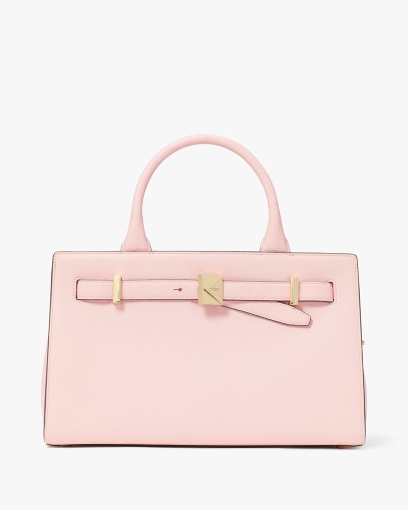 Kate Spade,デコ カラーブロック ミディアム サッチェル,ハンドバッグ,ペストリーピンクマルチ