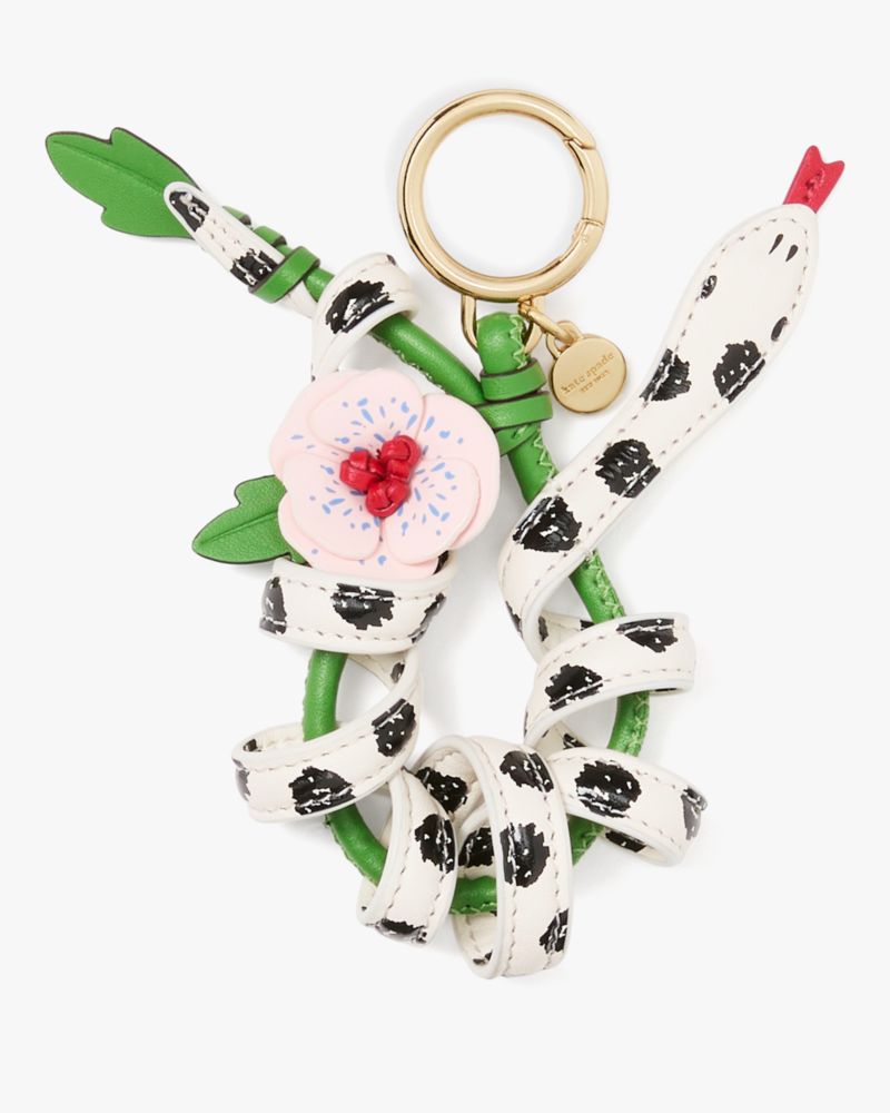 Kate Spade,サミー バッグ チャーム,その他小物,ブラックマルチ