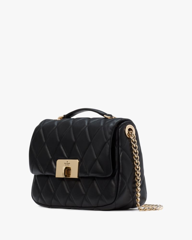 Kate Spade,Carey Quilted Small Flap Crossbody,