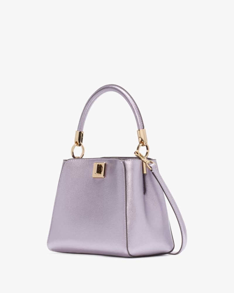 Kate Spade,Phoebe Metallic Small Top Handle Satchel,