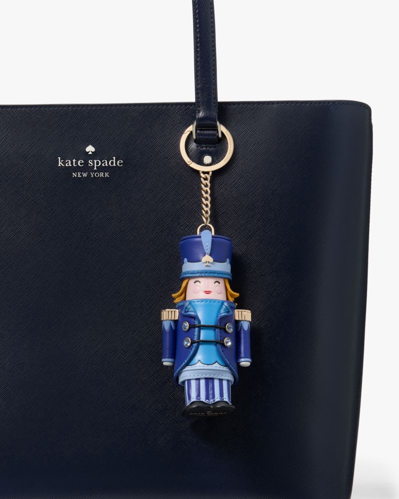 Kate Spade,Oh What Fun 3D Nutcracker Key Fob,