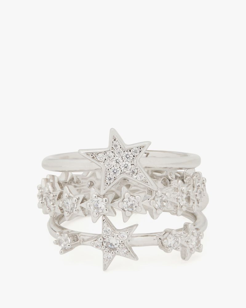 Kate Spade,You're A Star Ring Set,