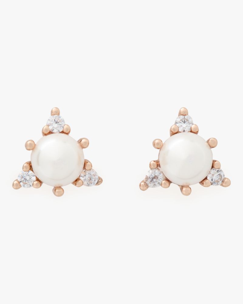 Kate Spade,You're A Gem Triangle Studs,