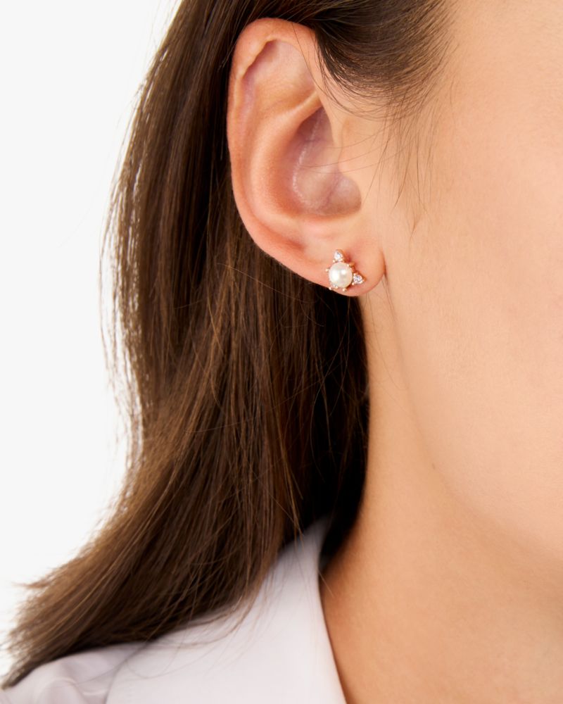 Kate Spade,You're A Gem Triangle Studs,