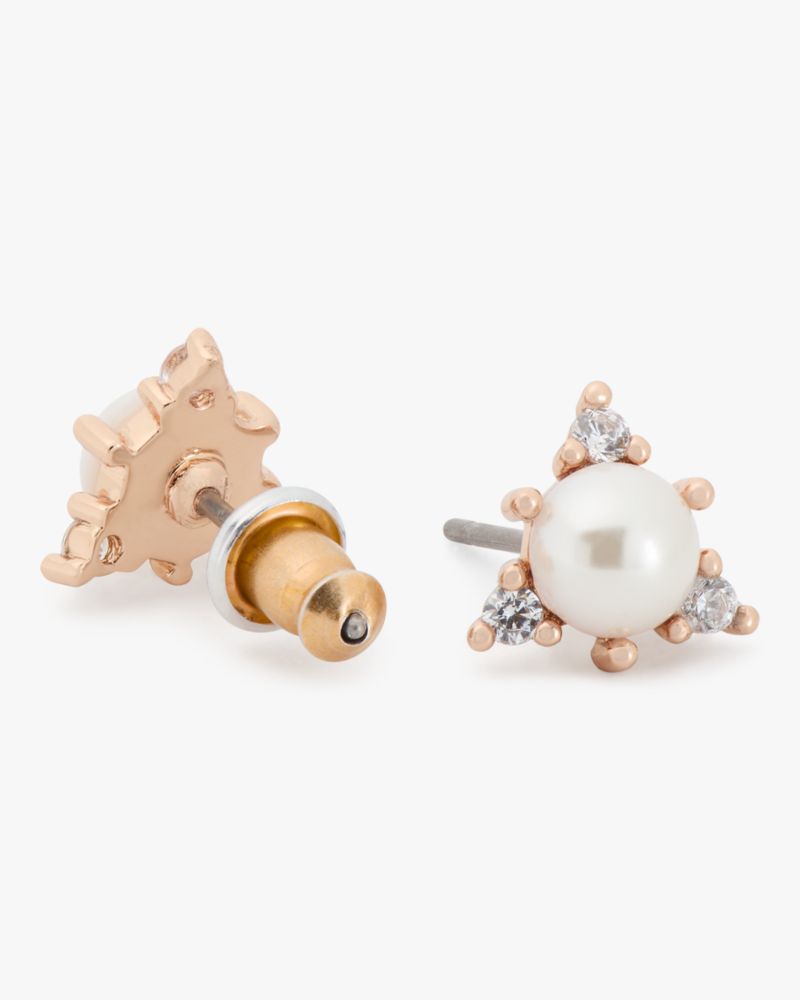 Kate Spade,You're A Gem Triangle Studs,