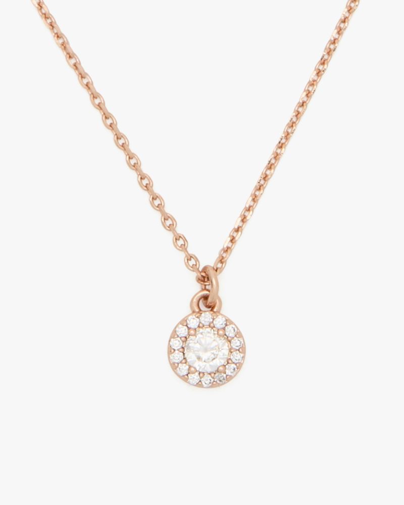 Kate Spade,You're A Gem Pave Halo Pendant,