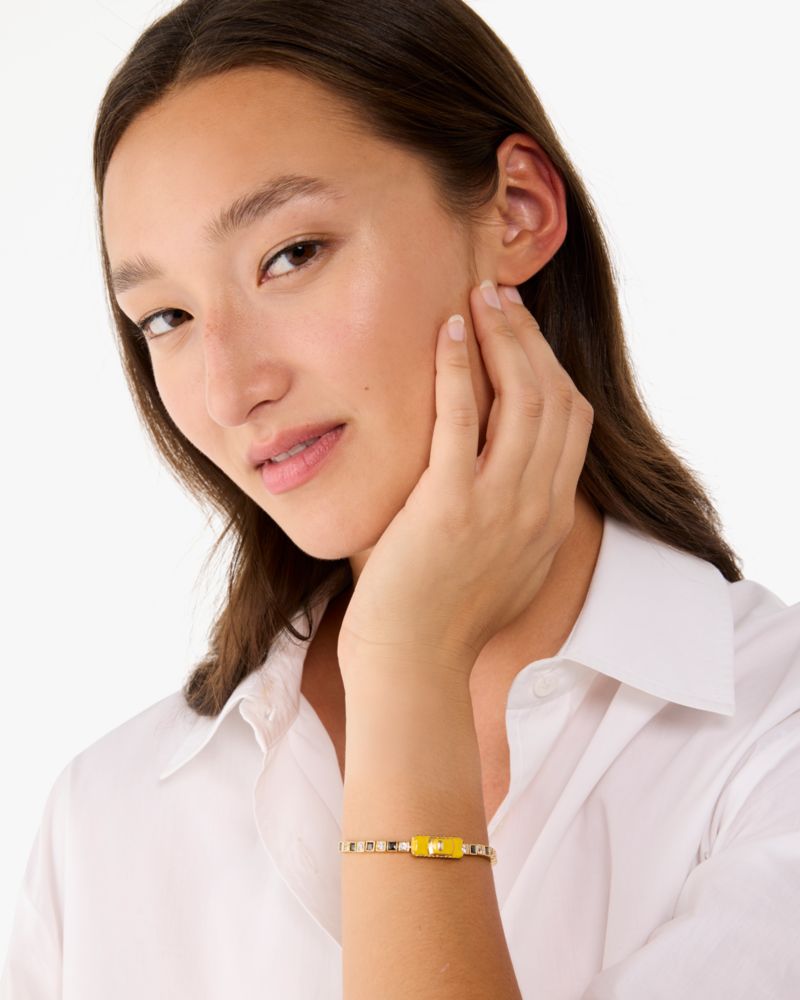 Kate Spade,Hit The City Taxi Slider Bracelet,