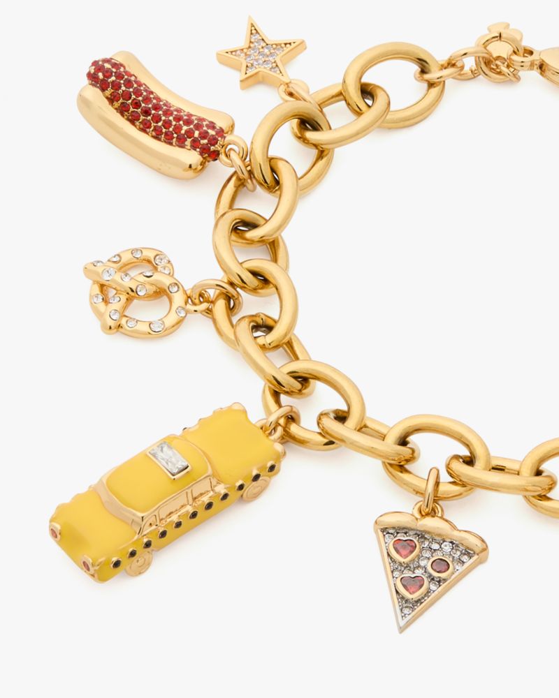 Kate Spade,Hit The City Charm Bracelet,