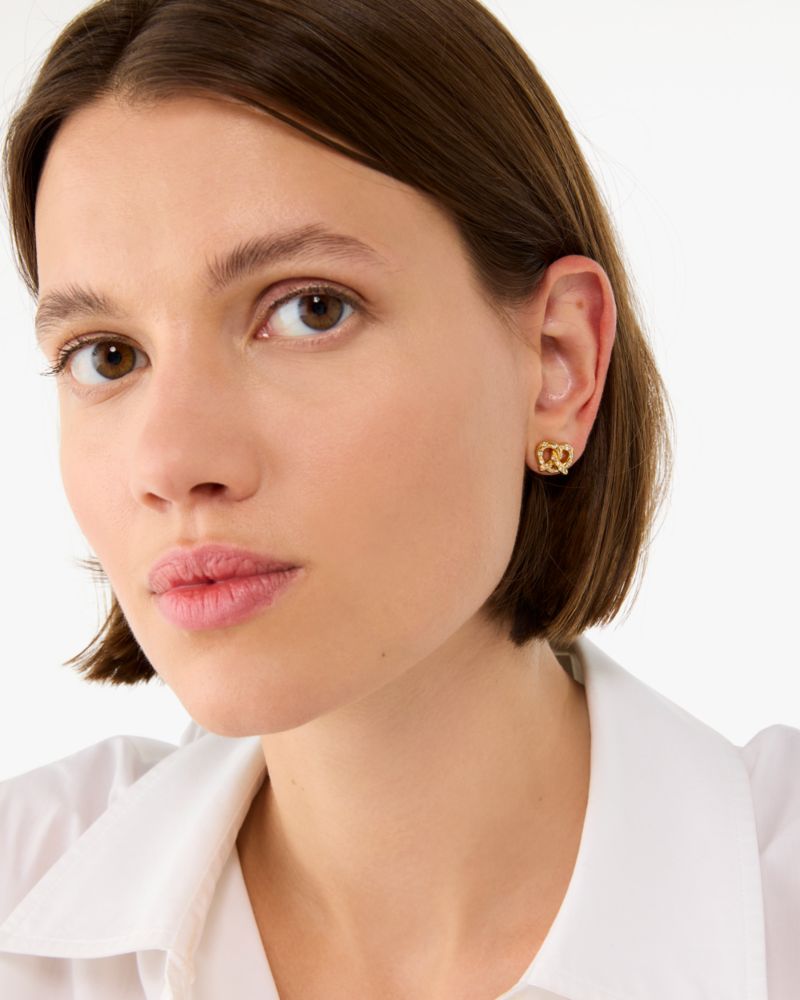 Kate Spade,Hit The City Pretzel Studs,