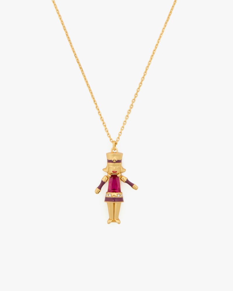 Kate Spade,Oh What Fun Nutcracker Pendant,