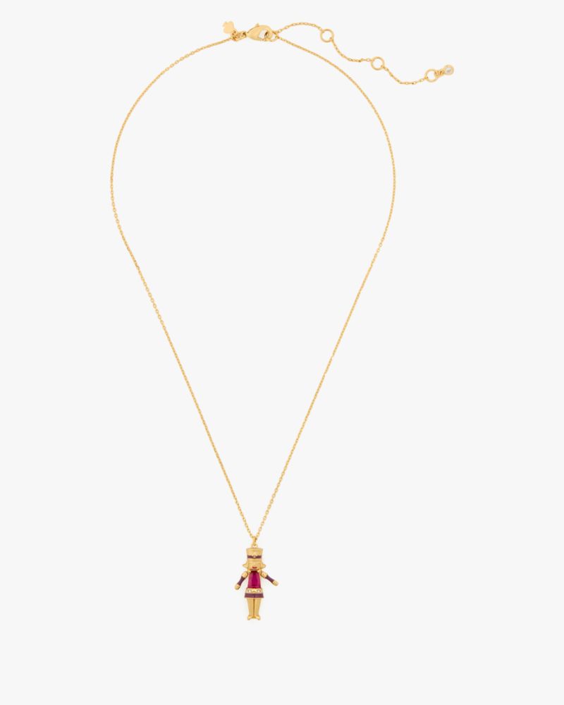 Kate Spade,Oh What Fun Nutcracker Pendant,