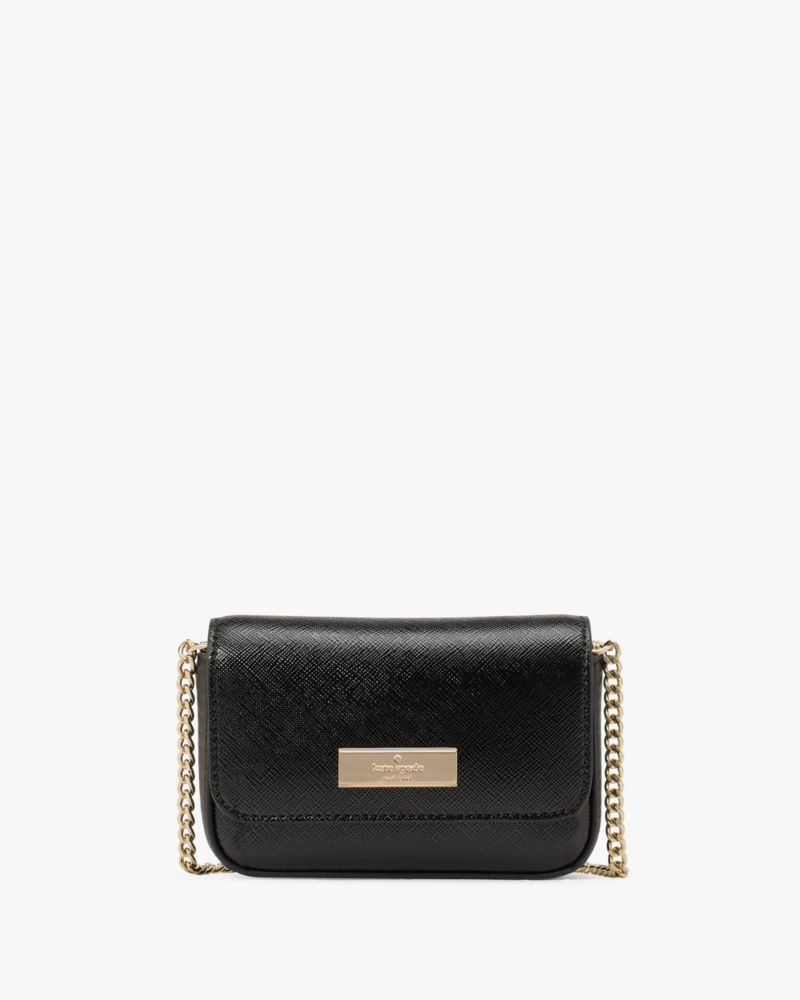 Black Kenzie Card Case Crossbody