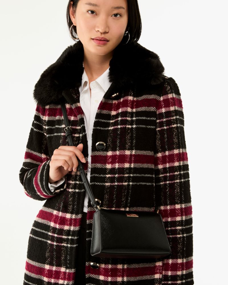 Kate Spade,Kenzie Mini Crossbody,Black