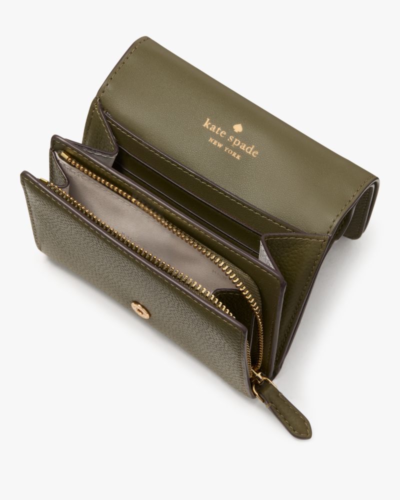 Kate Spade,ケイラ スモール Lジップ ウォレット,財布小物,シーウィード