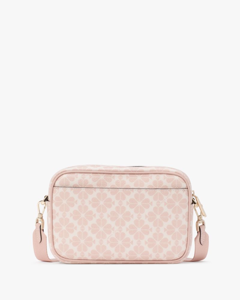 Kate Spade,Spade Flower Camera Bag,Camera Bag,PVC,Metal Material,Logo,Metal,Casual,Pink