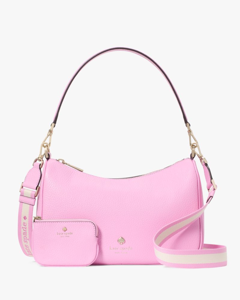 Kate Spade,Emma Pebbled Leather Medium Shoulder Bag,