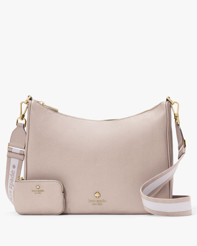 Emma Pebbled Leather Large Crossbody