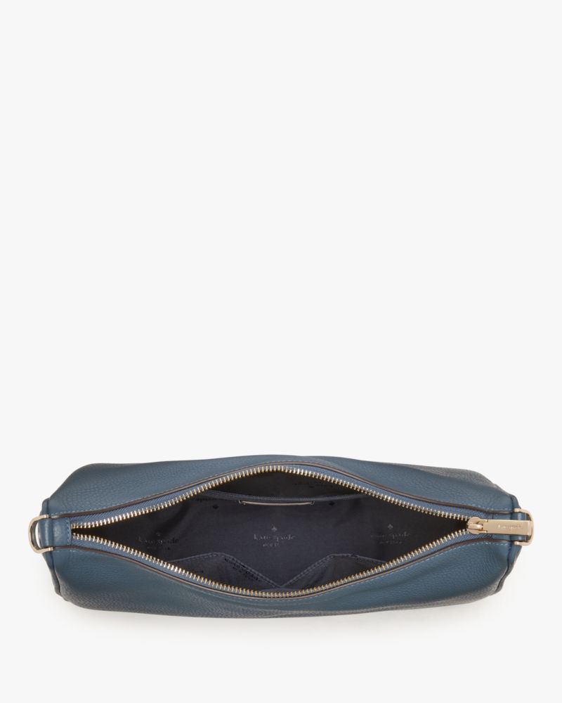 Kate Spade,Emma Large Crossbody,Crossbody,Coin,Logo,Metal,Stripe,Casual,Blue
