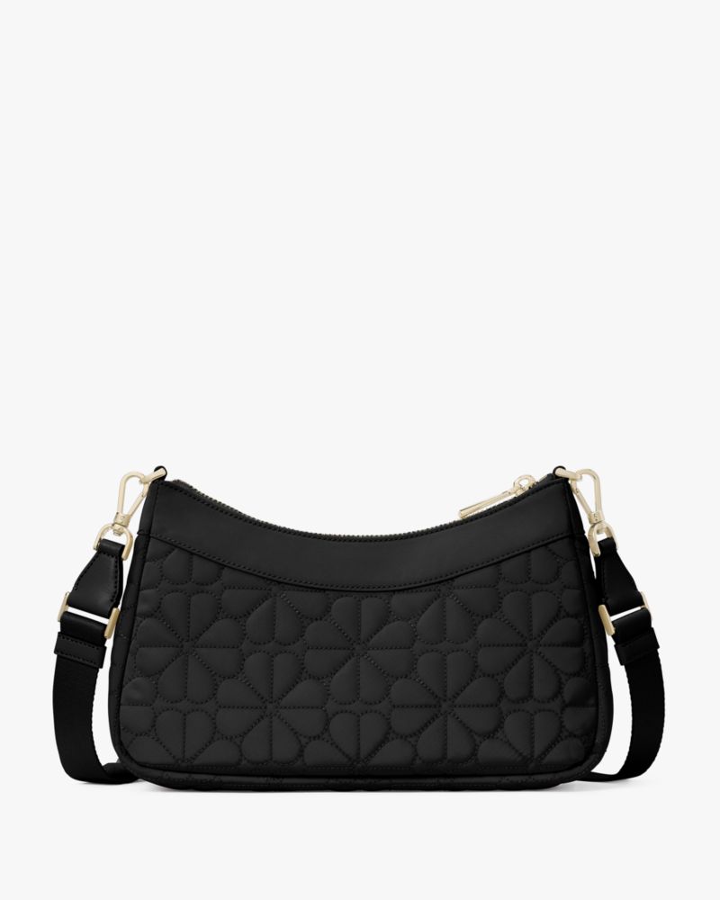 Kate Spade,スペード フラワー コンバーチブル クロスボディ,バッグ,ブラック