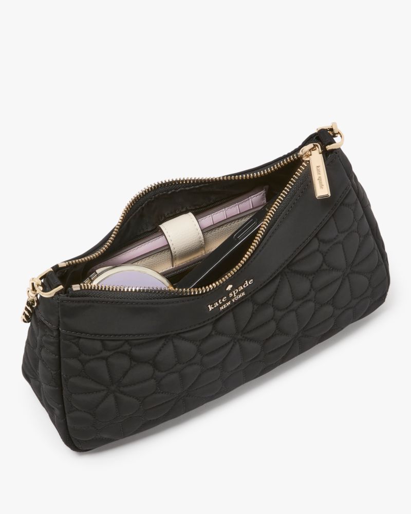 Kate Spade,スペード フラワー コンバーチブル クロスボディ,バッグ,ブラック