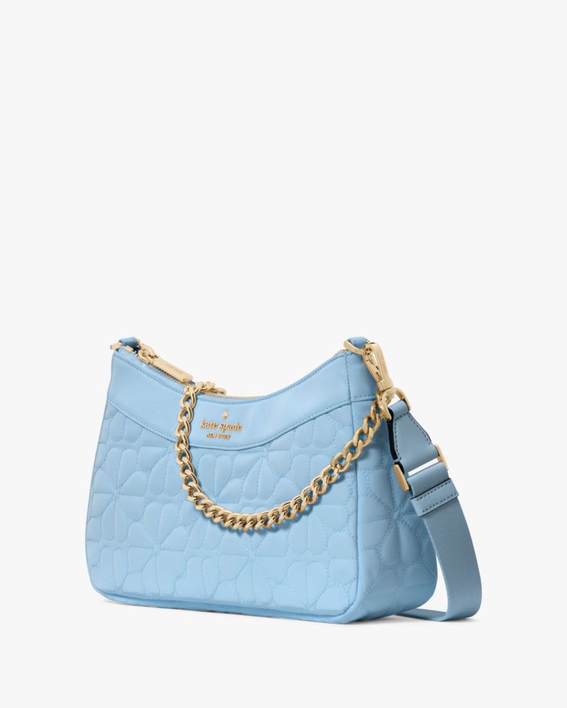 Kate Spade,スペード フラワー コンバーチブル クロスボディ,バッグ,モントークブルー