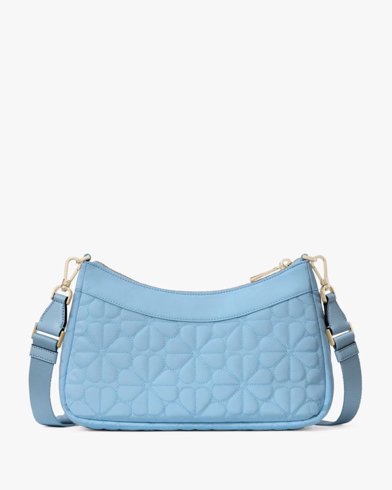 Kate Spade,スペード フラワー コンバーチブル クロスボディ,バッグ,モントークブルー