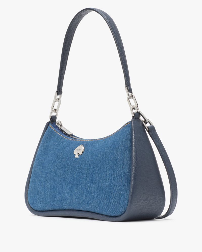 Kate Spade,Kayla Denim Convertible Shoulder Bag,