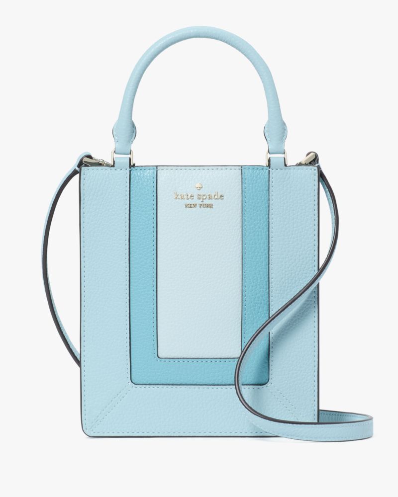 Kate Spade,レナ ピースド カラーブロック ミニ トート,ブルーマルチ