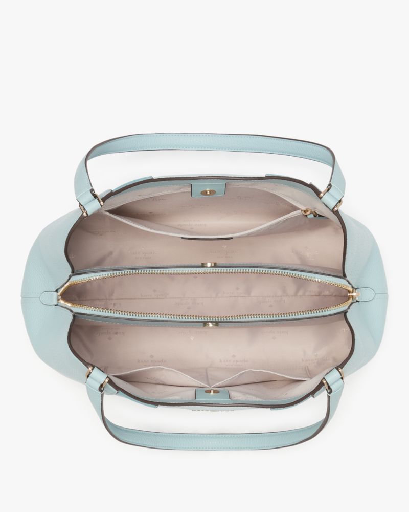 Kate Spade,レナ ピースド カラーブロック ラージ ショルダー バッグ,バッグ,ブルーマルチ