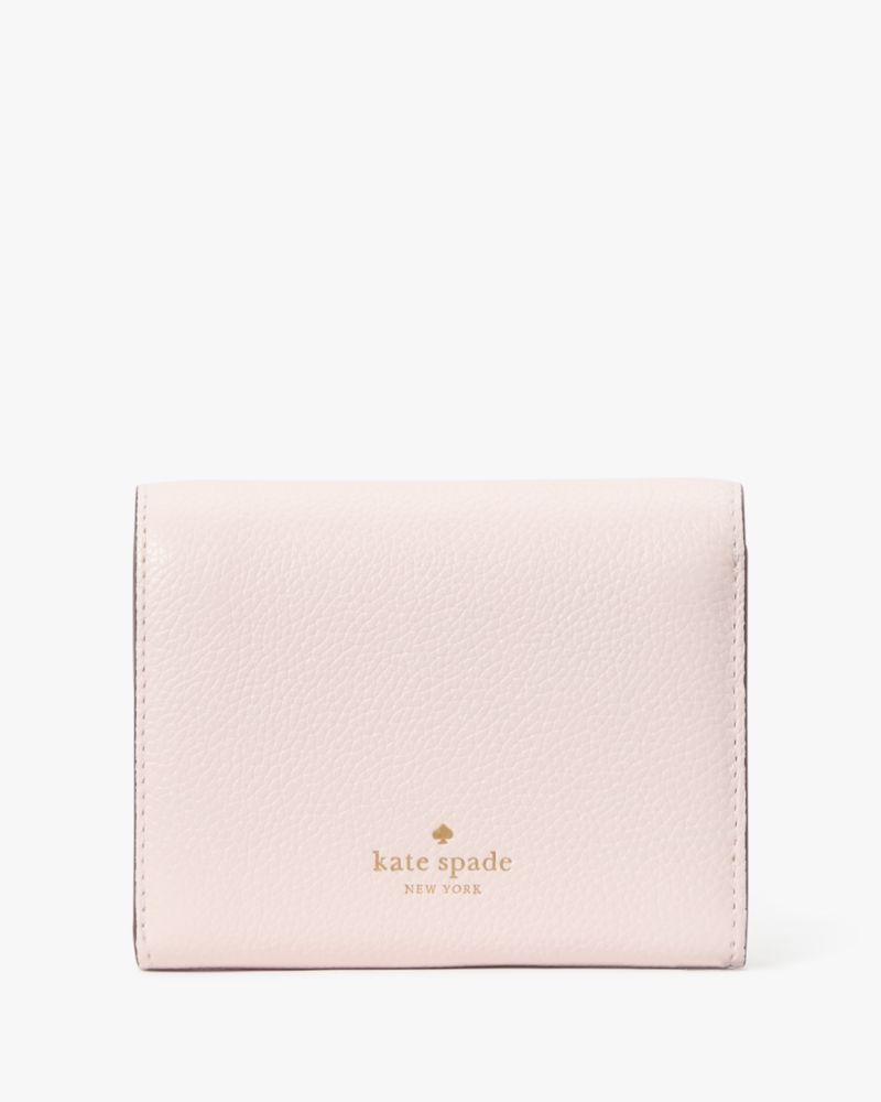 Kate Spade,Kayla Embellished Hardware Small L-zip Wallet,