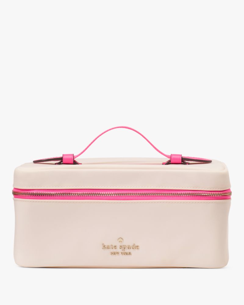 Kate Spade,Chelsea Travel Cosmetic Case,Cream