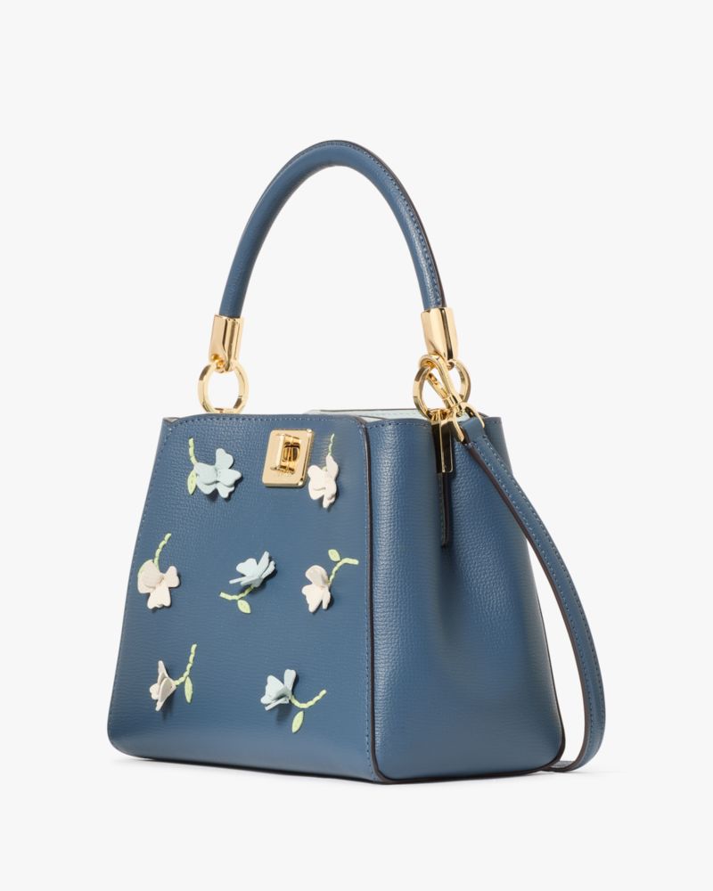 Kate Spade,Phoebe Floral Applique Small Top Handle Satchel,