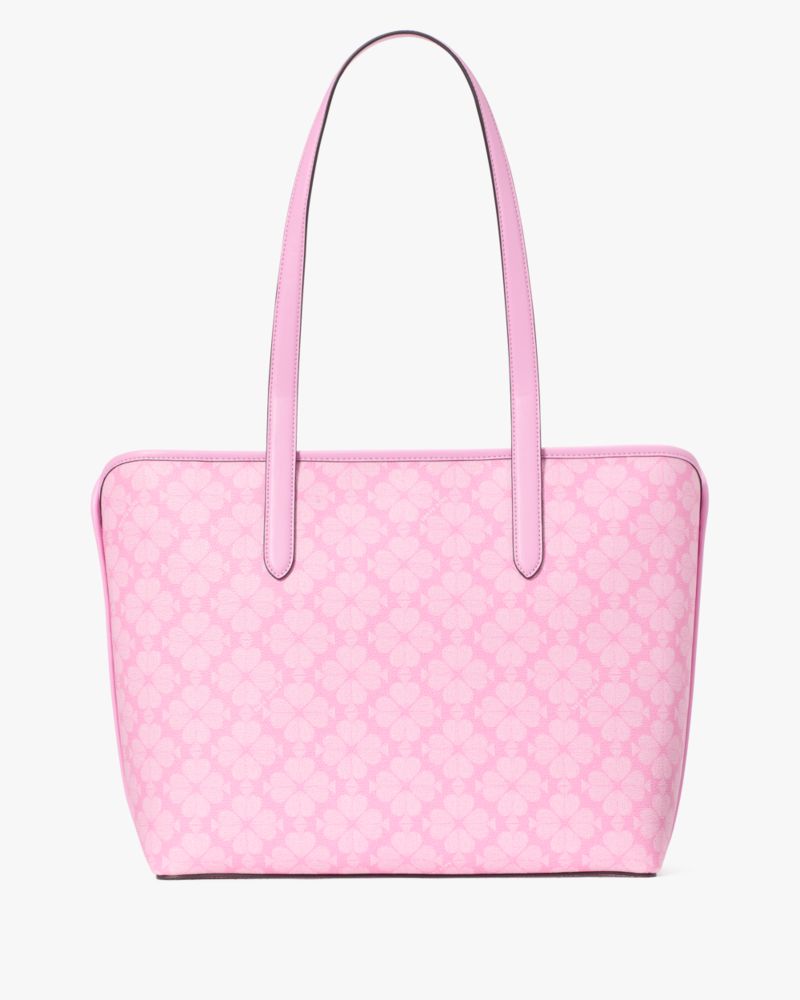 Kate Spade,Spade Flower Large Tote With Heart Dangle,