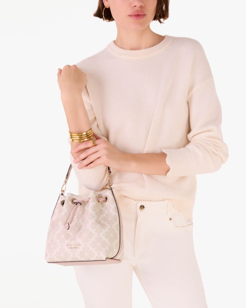 Kate Spade,Spade Flower Small Bucket Bag,