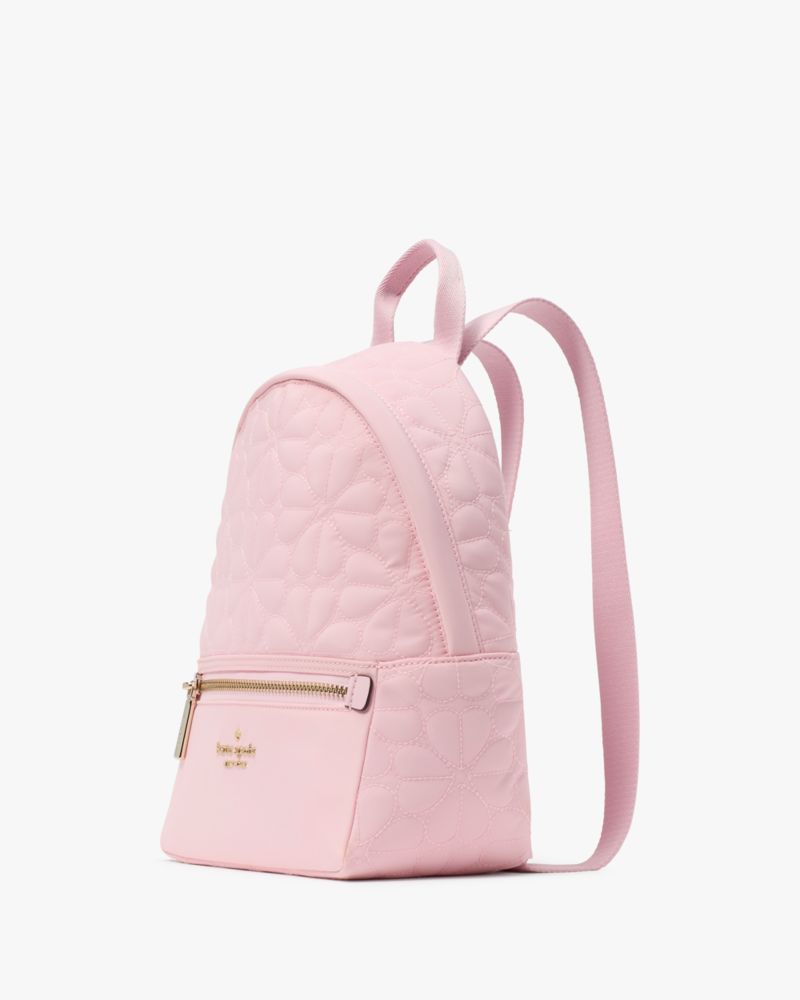 Kate Spade,Spade Flower Quilted Fabric Small Backpack,