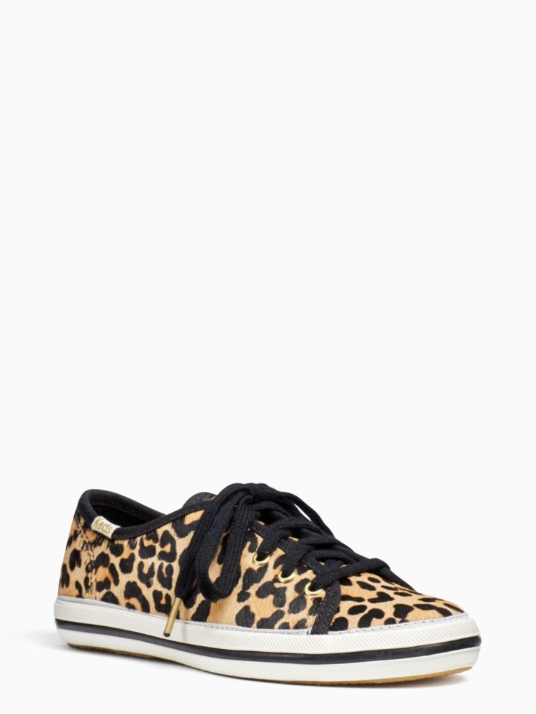 Keds Kids X Kate Spade New York Kickstart Leopard Print Youth