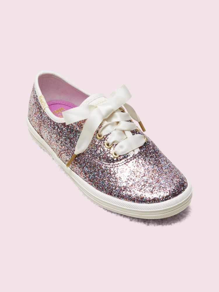 Kate spade sale purple glitter keds