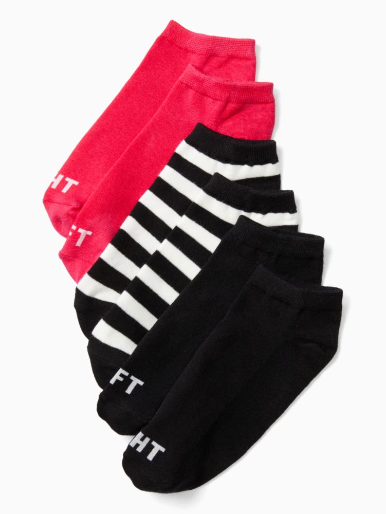 Kate Spade,Left Right No Show Sock Set,