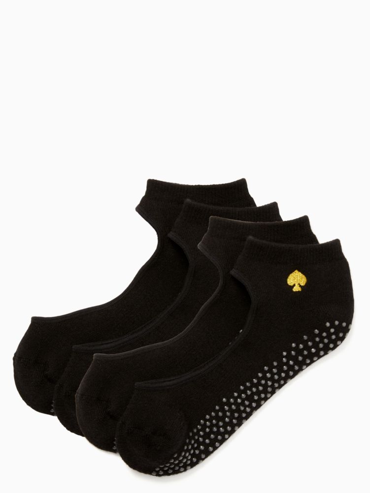 Kate Spade Black Cat Athletic Socks for Women