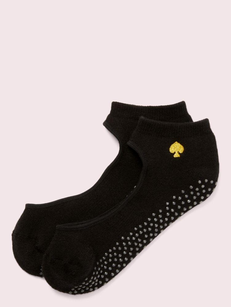 Black Kate Spade Yoga Socks in 2024  Yoga socks, Clothes design, Kate spade