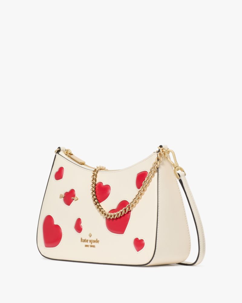 Kate Spade,マディソン インセット パフィ ハート ミディアム コンバーチブル クロスボディ,メレンゲマルチ