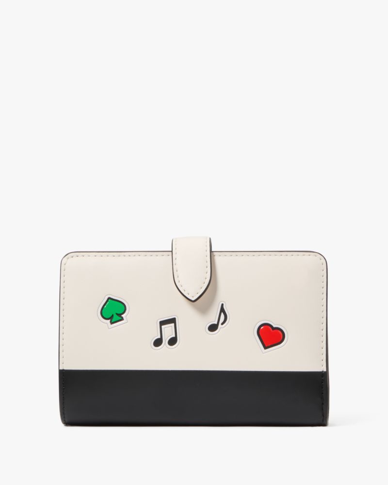 Kate Spade,Hello Kitty X Ksny Medium Bifold Wallet,