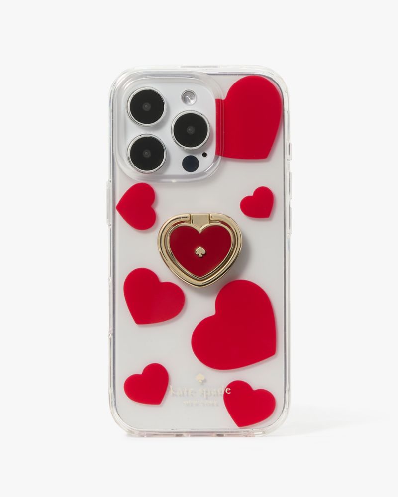 Kate Spade,Love Shack Stability Ring And Case iPhone 16 Pro,