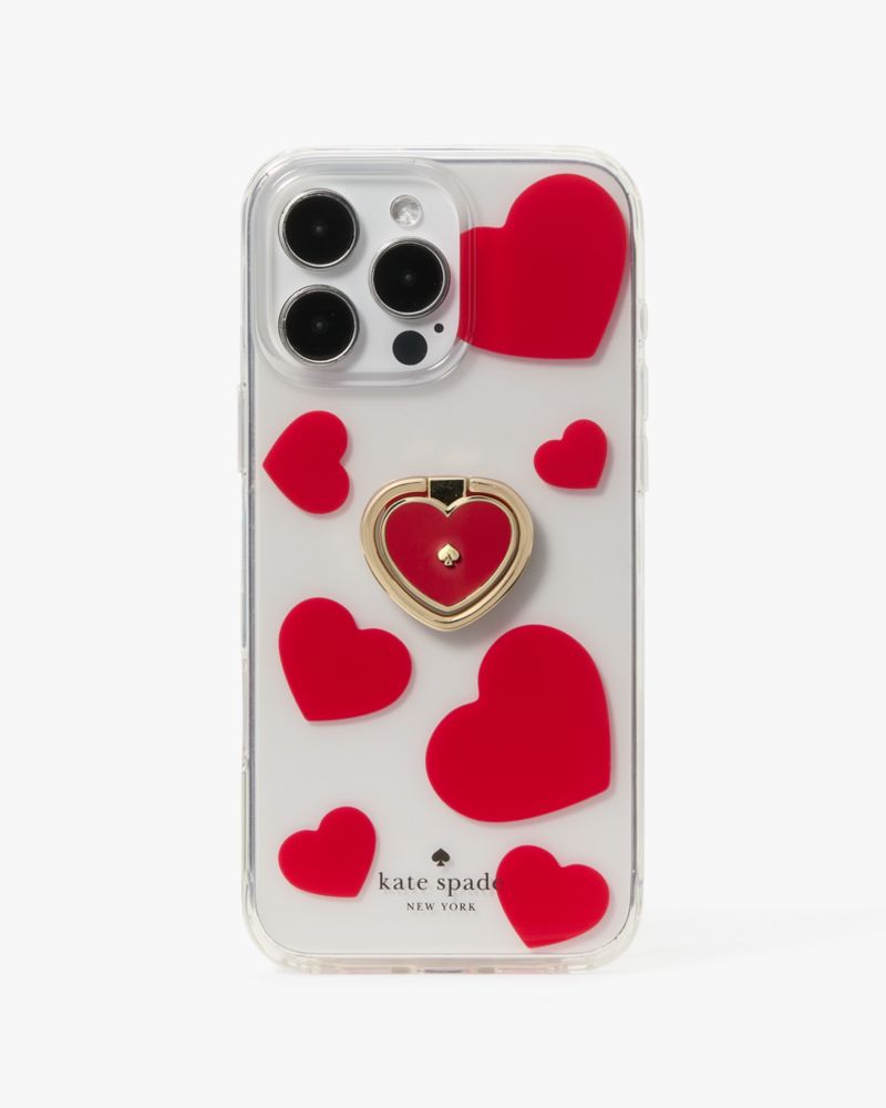 Kate Spade,Love Shack Stability Ring And Case iPhone 16 Pro Max,