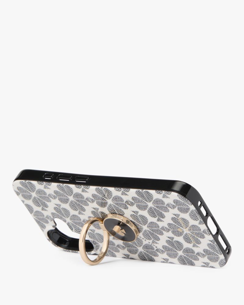 Kate Spade,Spade Flower Stability Ring And Case iPhone 16,Case,Casual,Multi Color